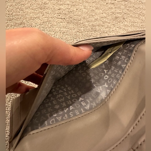 Kate Spade Saffiano Leather Owl Stacy Bifold Wallet - Picture 10 of 12